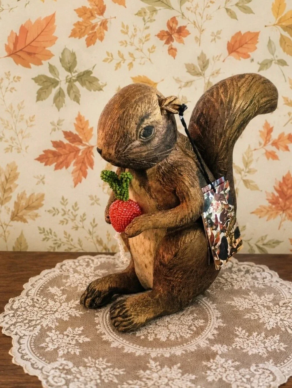 Woodland Squirrel Plush John Derian Retired